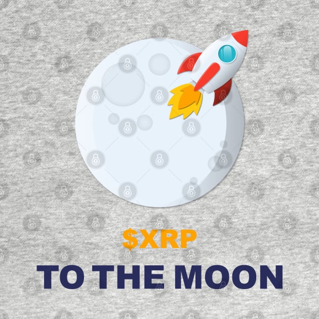 XRP Fly to the moon by yphien